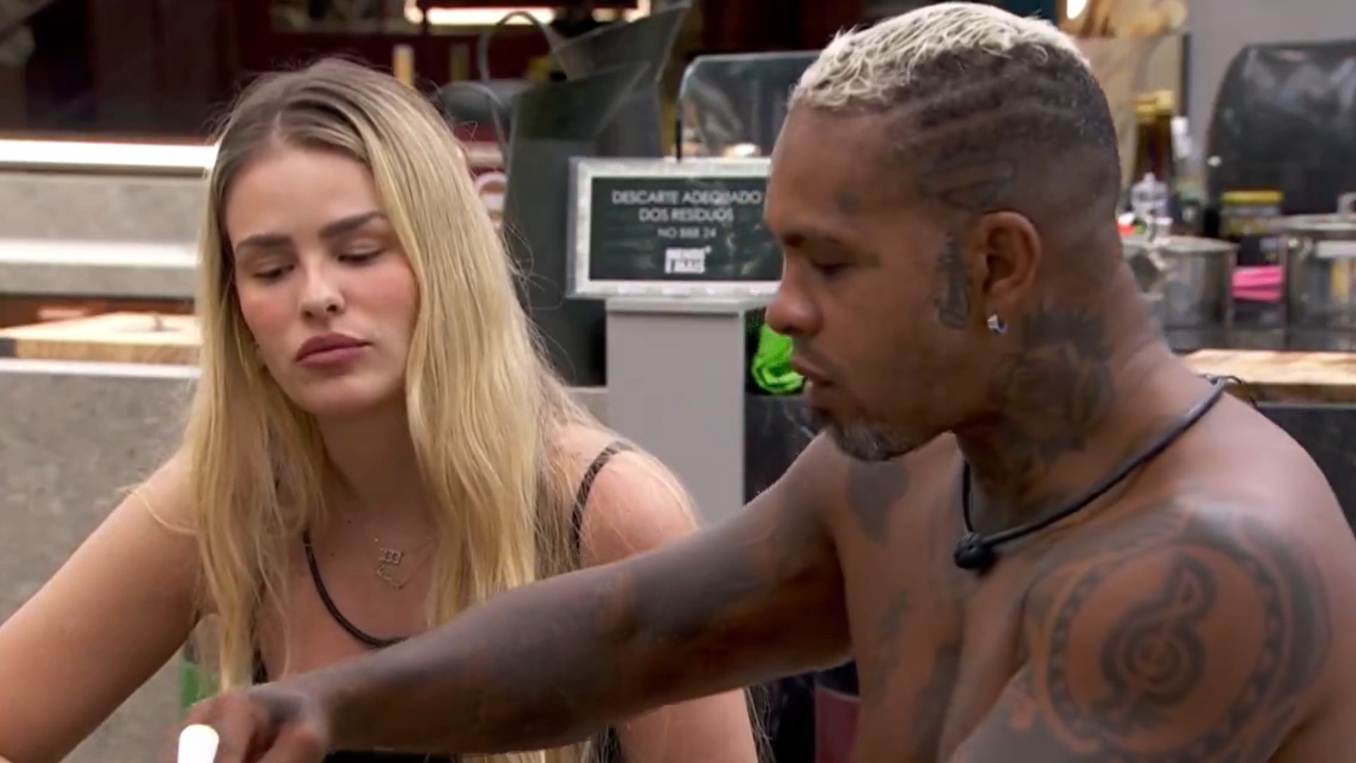 BBB 24: Rodriguinho questiona Yasmin sobre academia: ‘Tem que treinar’