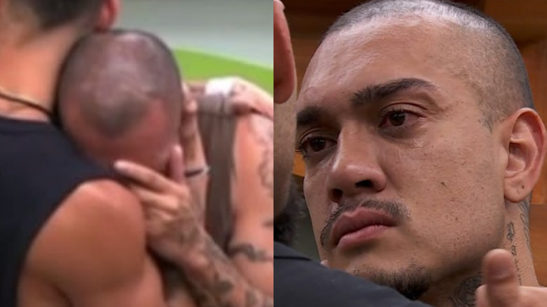 BBB 24: MC Bin Laden cai no choro após Vanessa Lopes desistir do reality