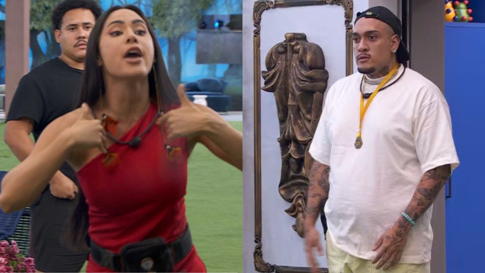 BBB 24: Bin Laden e Isabelle discutem após formação de paredão: ‘Falsa’