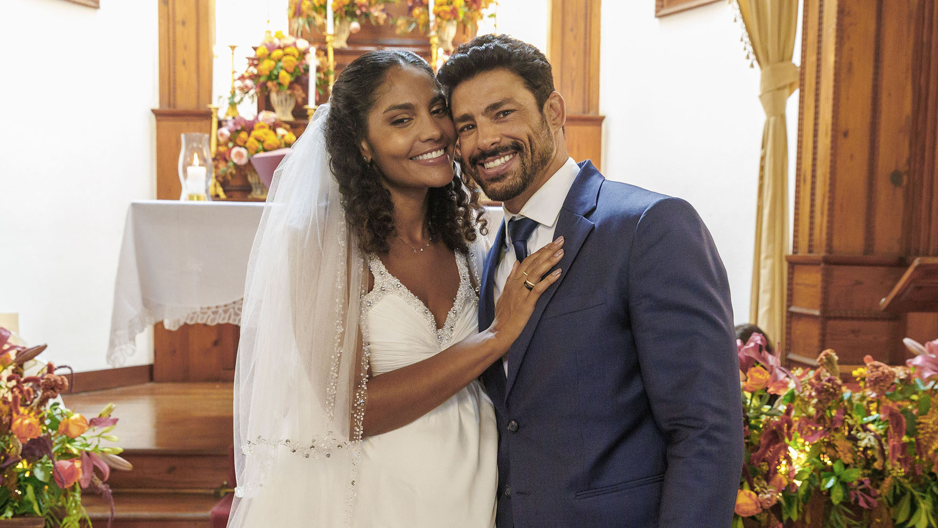 Terra e Paixão: Casamento de Aline e Caio agita o penúltimo capítulo