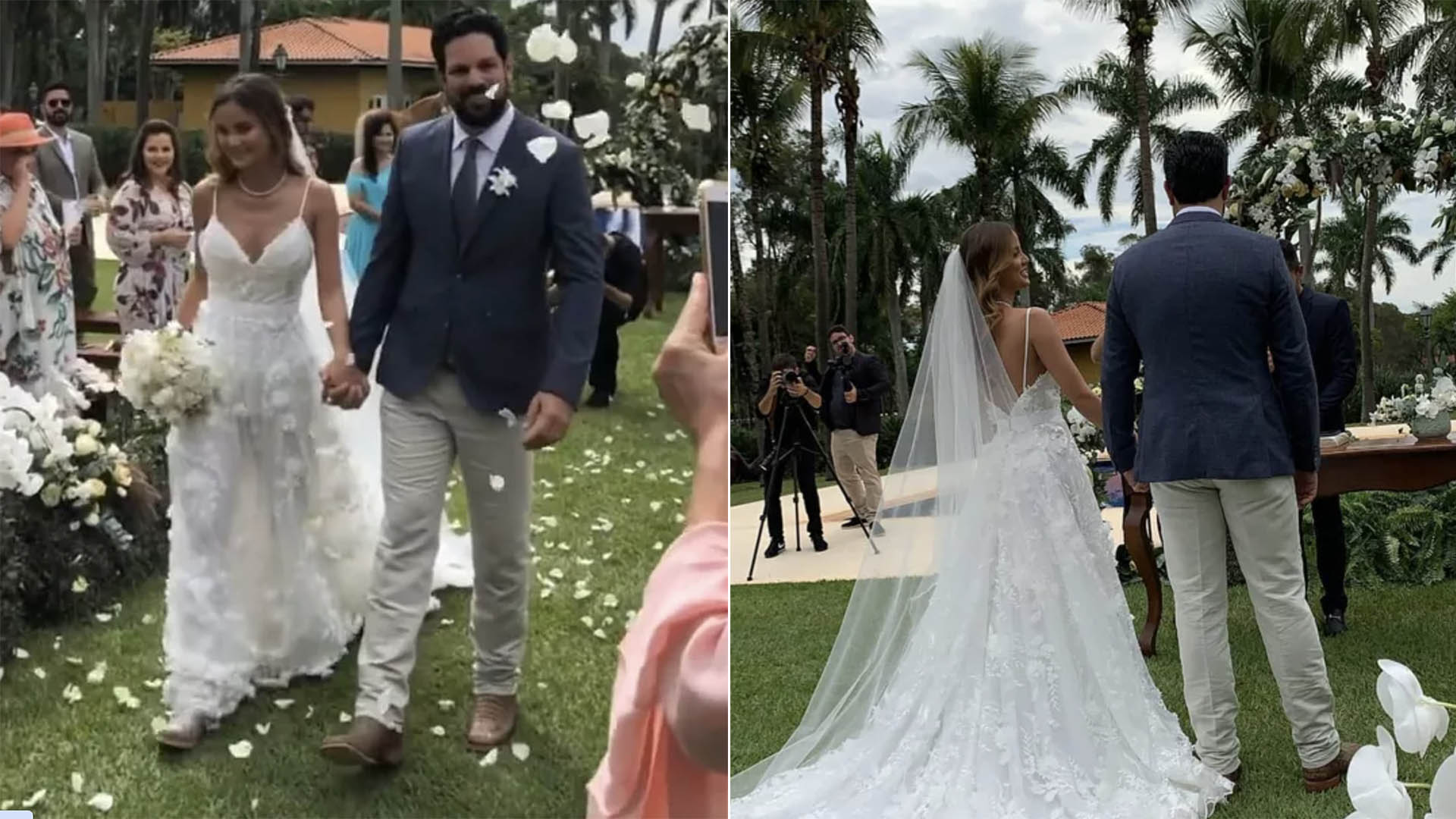 Relembre como foi o casamento de Sorocaba e Biah, que vão ter gêmeos