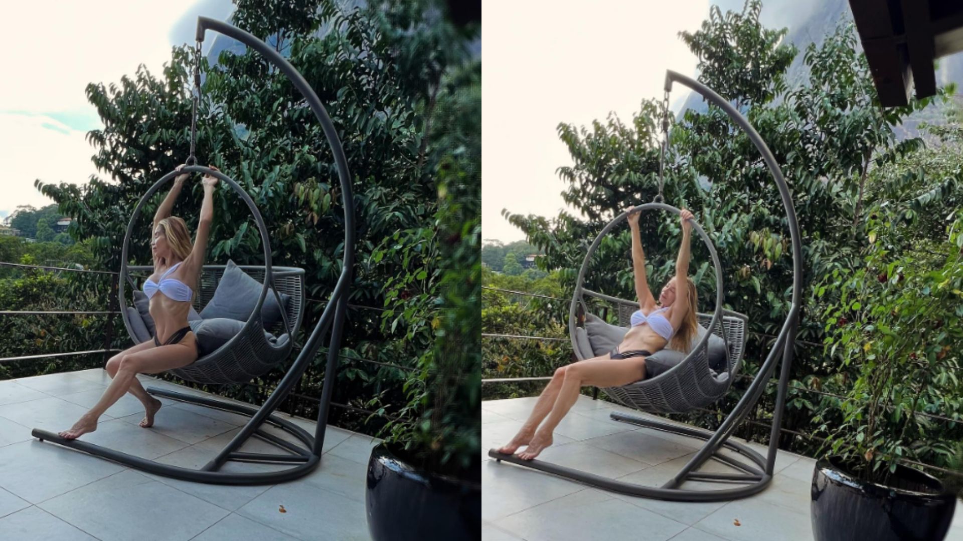 Danielle Winits choca ao mostrar a barriga negativa