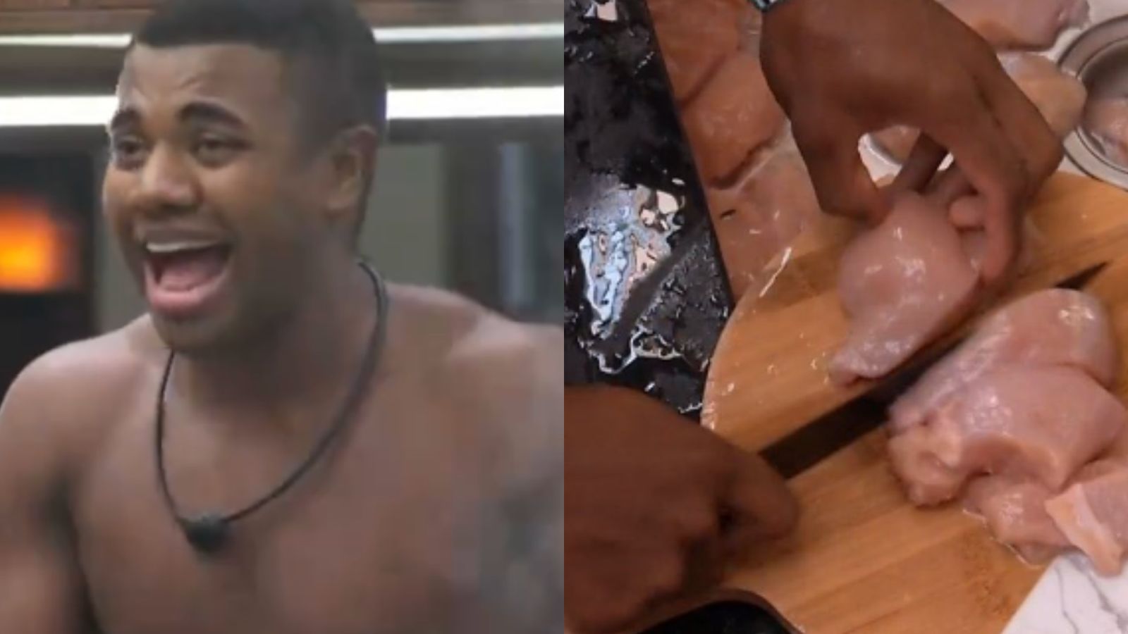 BBB 24: Davi choca com preparo de comida para o VIP: ‘Frango no ralo da pia’