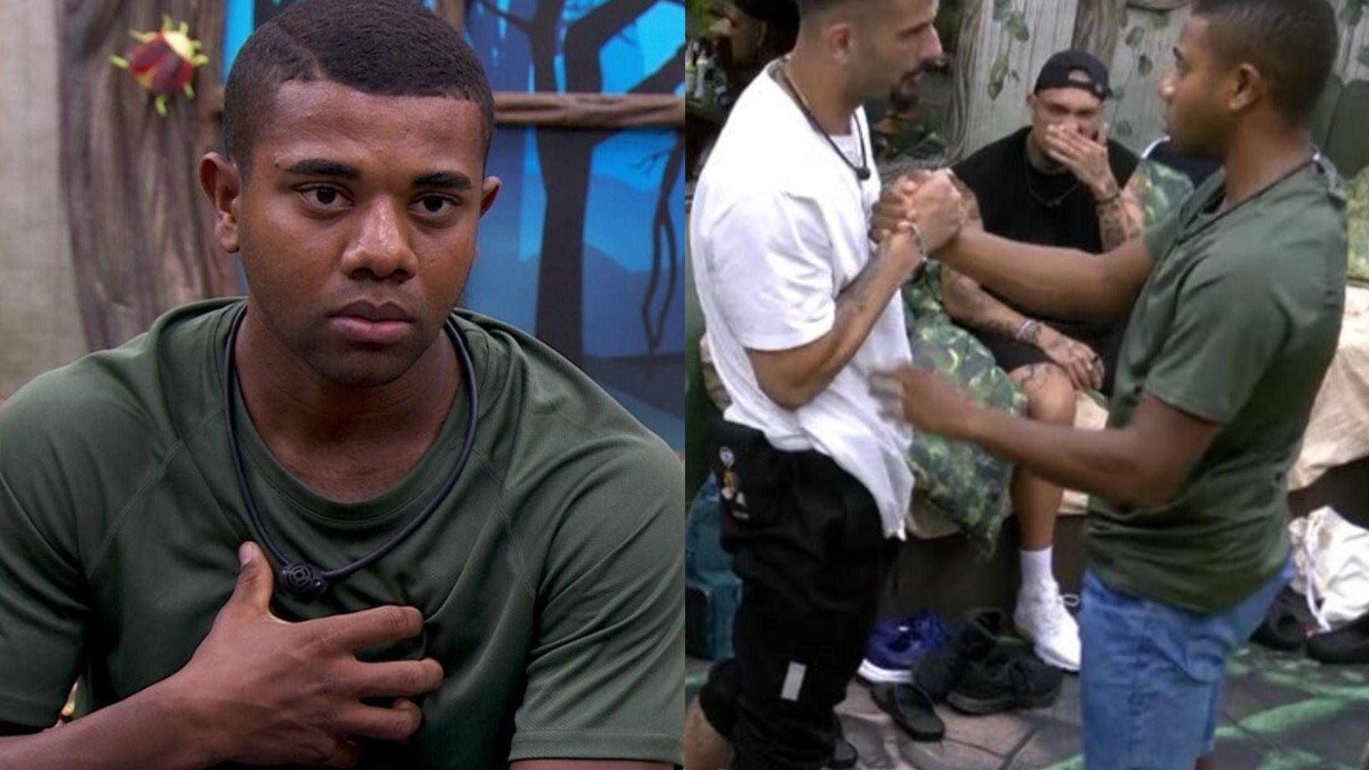 BBB 24: Davi abre o coração e pede perdão a Nizam por comportamento agressivo