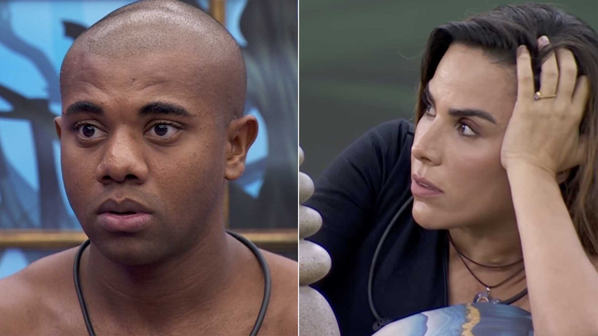 BBB 24: Davi fica apavorado com Wanessa: ‘Tá repreendido’