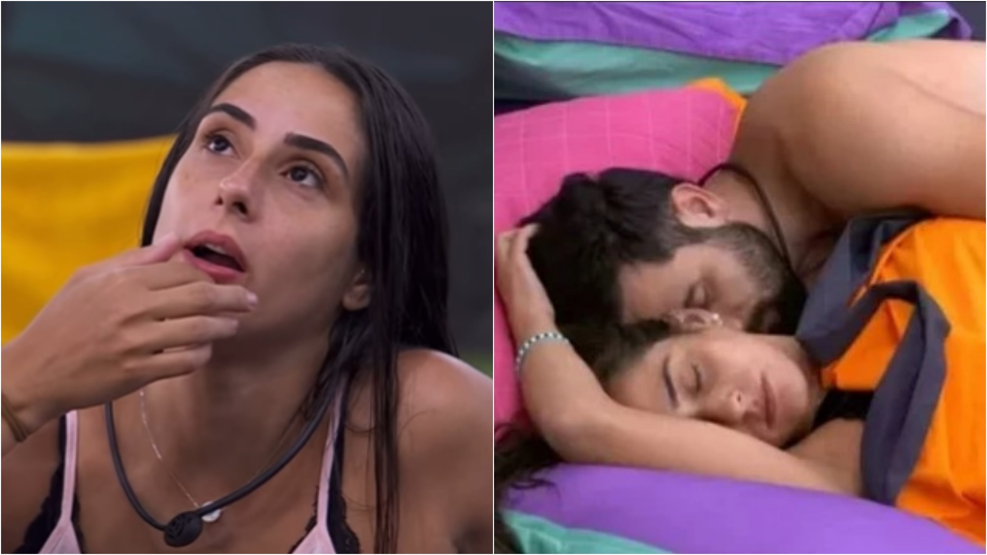 BBB 24: Anny detalhe noitada na cama com Matteus: “Começou com a mãozinha”