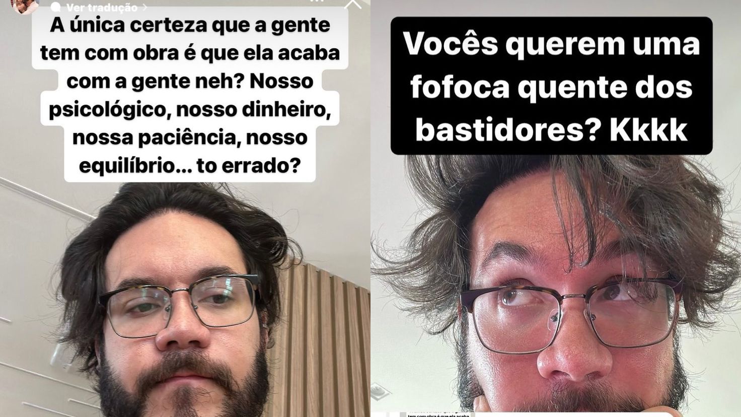 Eliezer fala sobre atraso na obra de sua nova mansão: ‘Acaba com a gente’