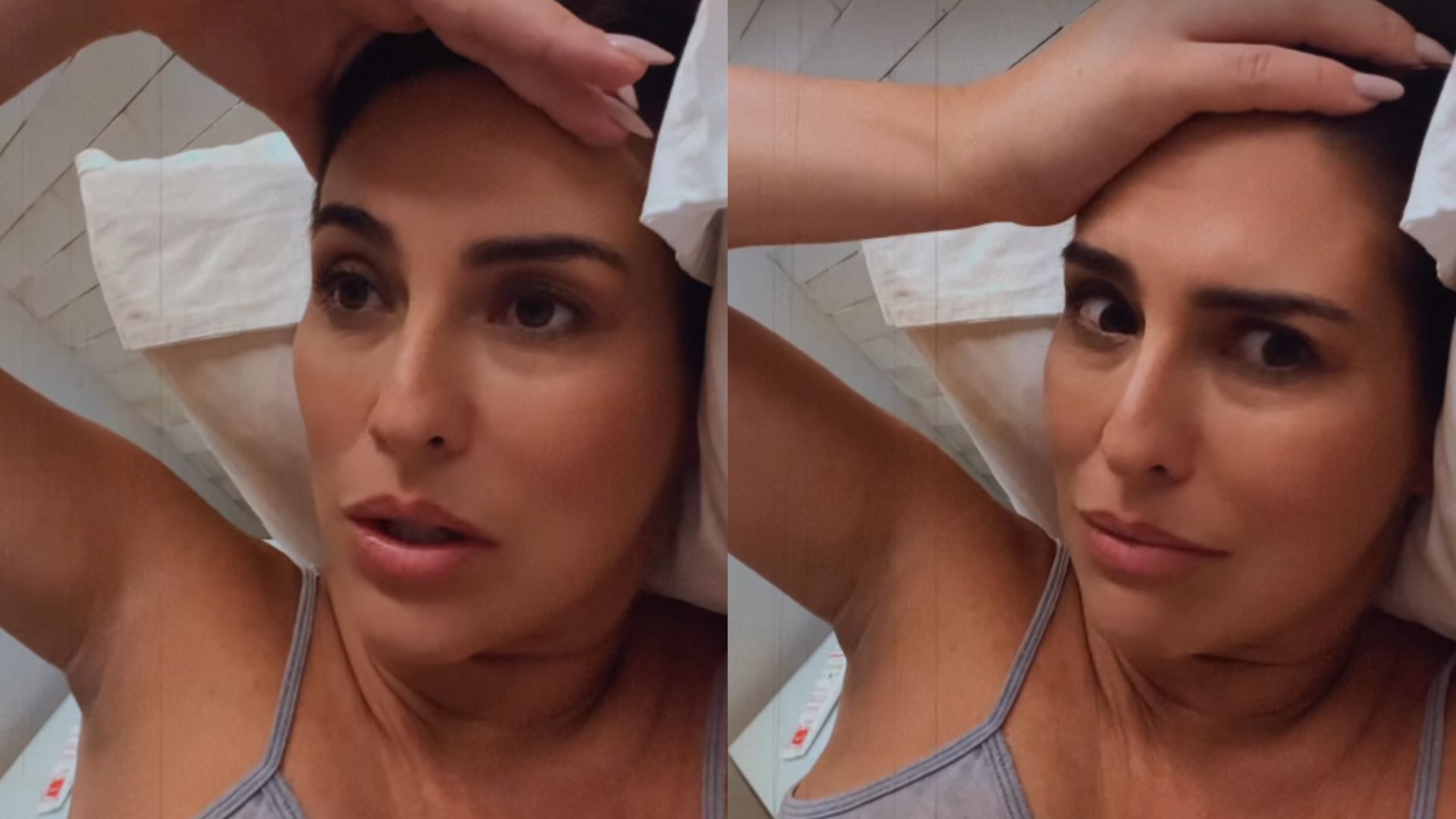 Grávida, Fernanda Paes Leme rebate críticas ao seu corpo: ‘Assustada’