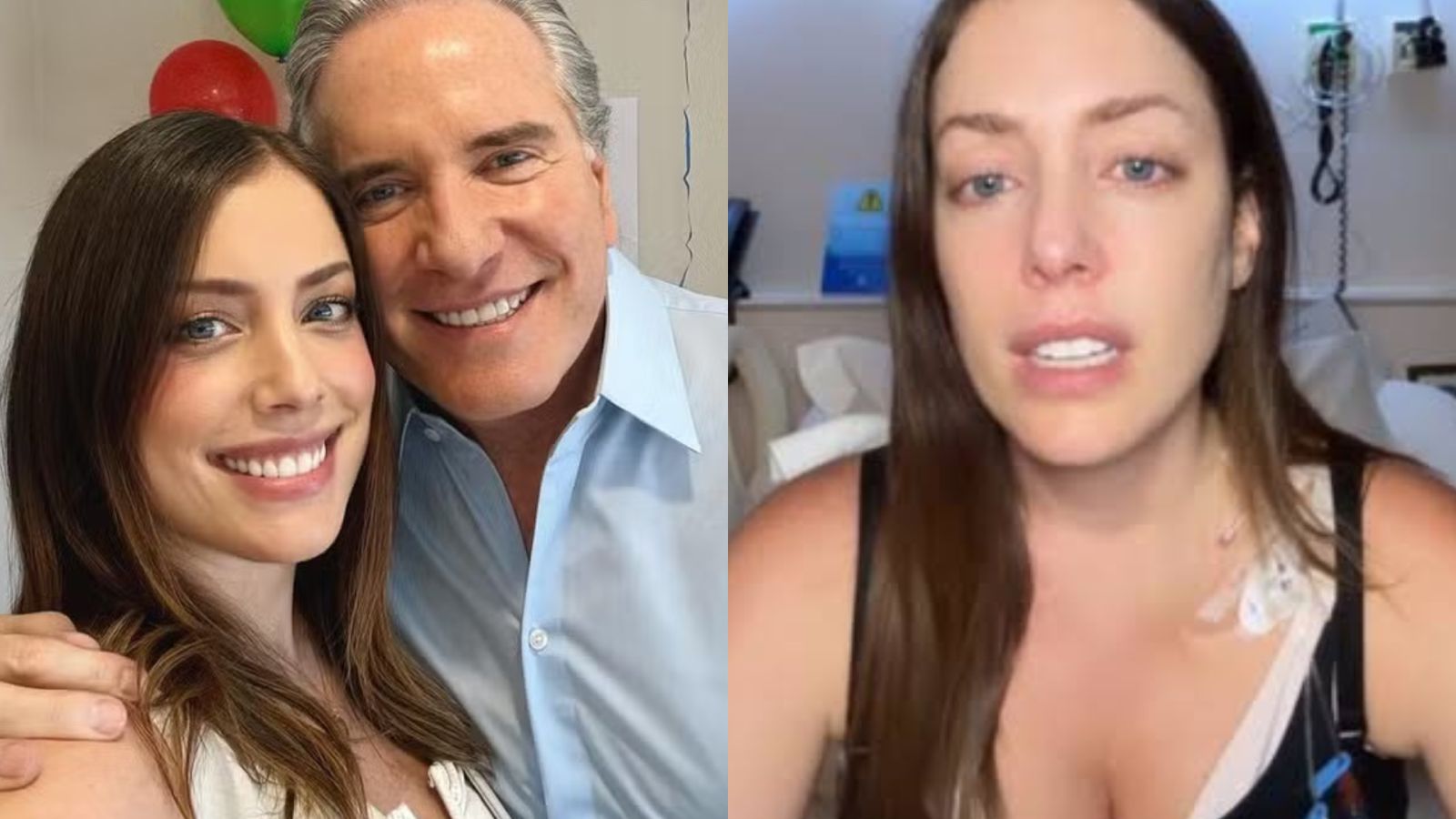 Filha de Roberto Justus revela batalha contra a leucemia: “Preciso lutar”