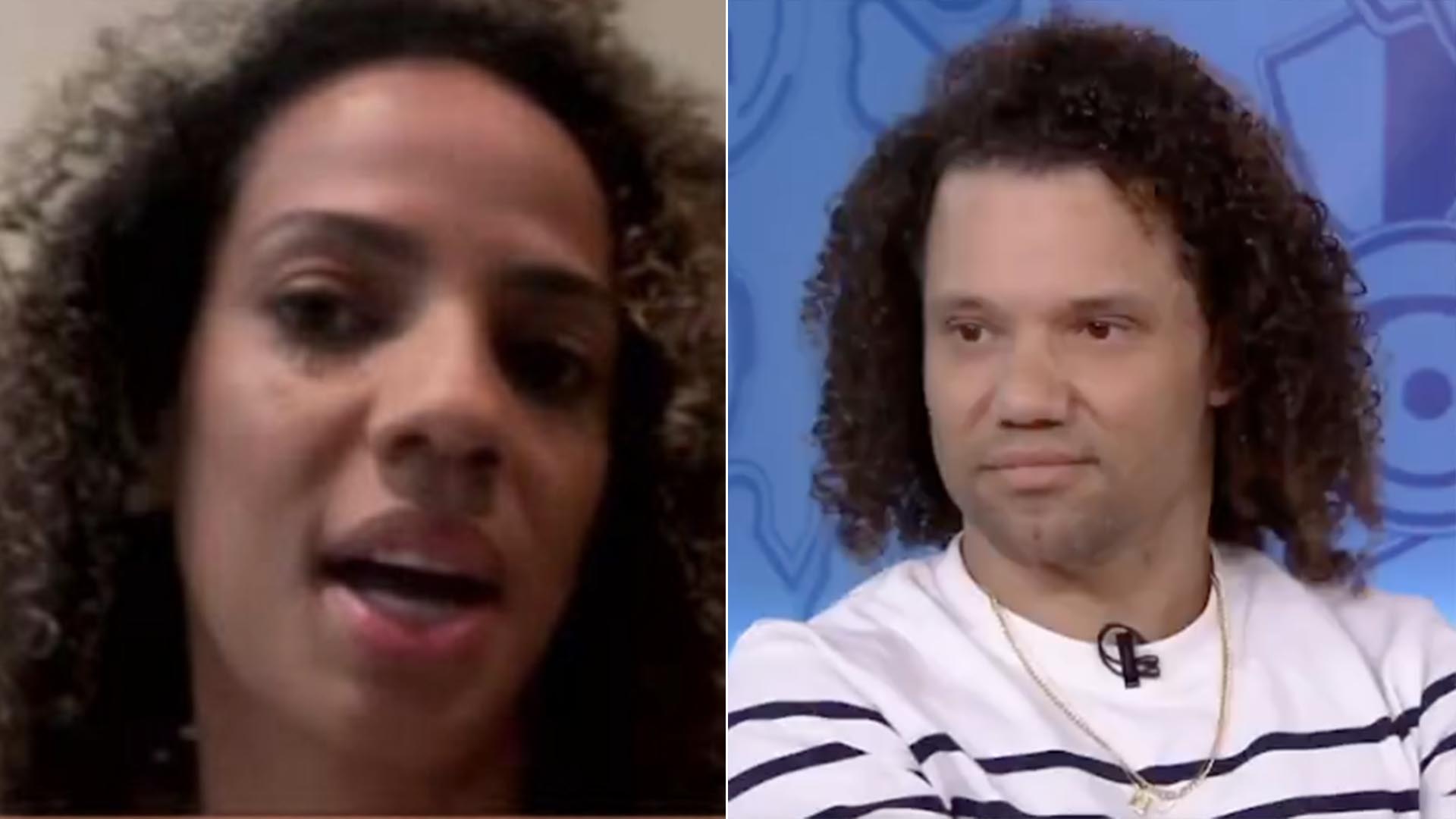 Esposa de Maycon cai no choro na TV: ‘Machucam muito’