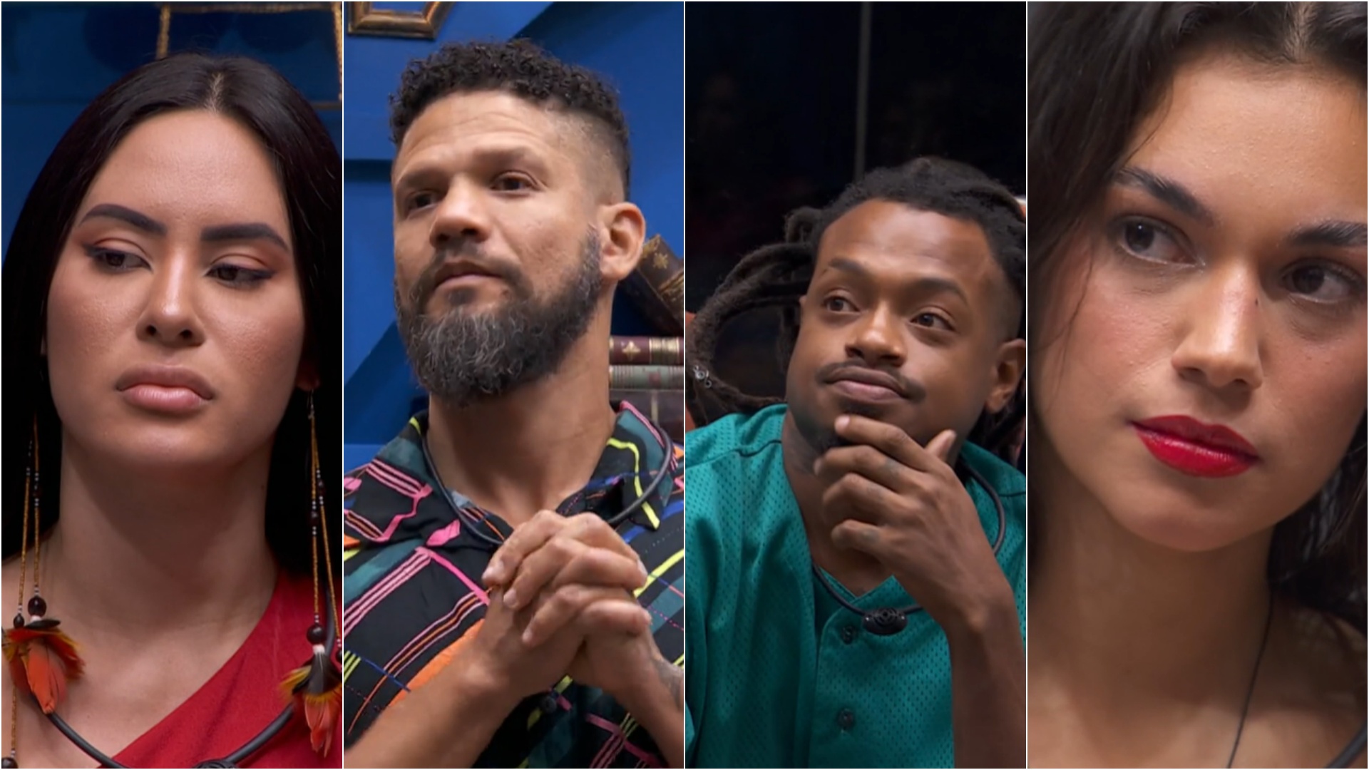 BBB 24: Isabelle, Juninho, Luigi e Alane estão no paredão
