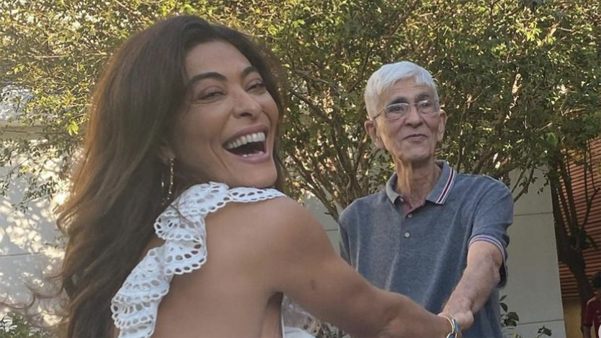 Luto! Morre o pai da atriz Juliana Paes, o senhor Carlos Henrique Paes