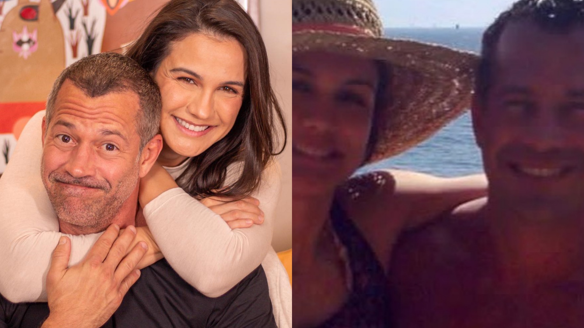 Com foto antiga, Kyra Gracie homenageia Malvino Salvador em seu aniversário