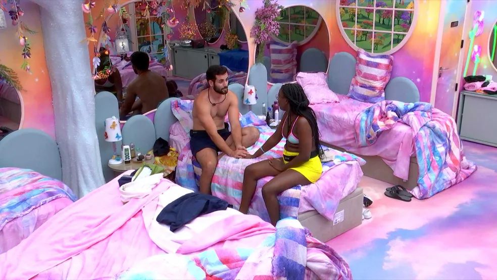 BBB24: Depois de confusão,  Leidy Elin e Matteus se acertam