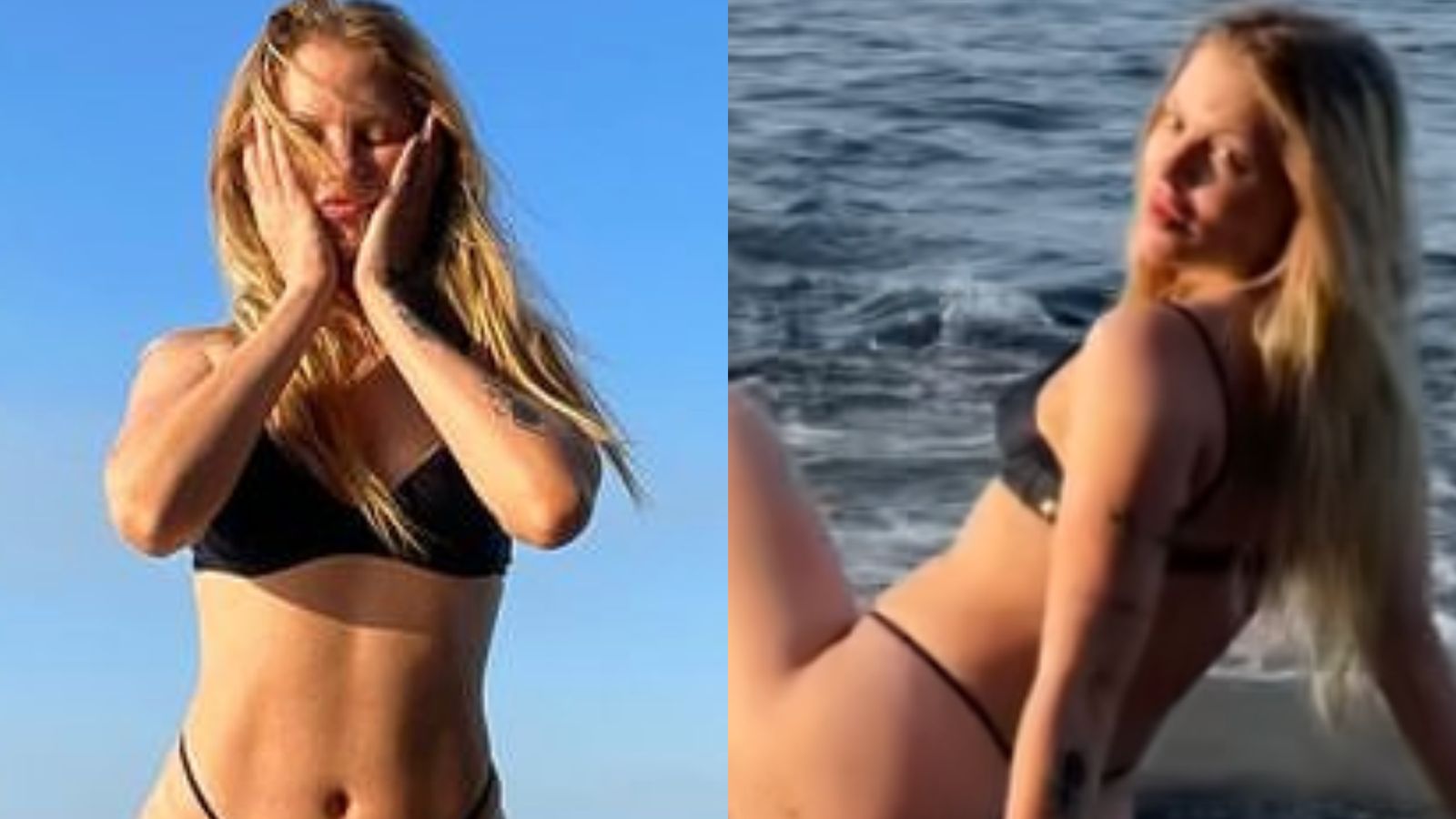 De férias, Luisa Sonza impressiona ao se exibir ‘de frente e verso’ no mar