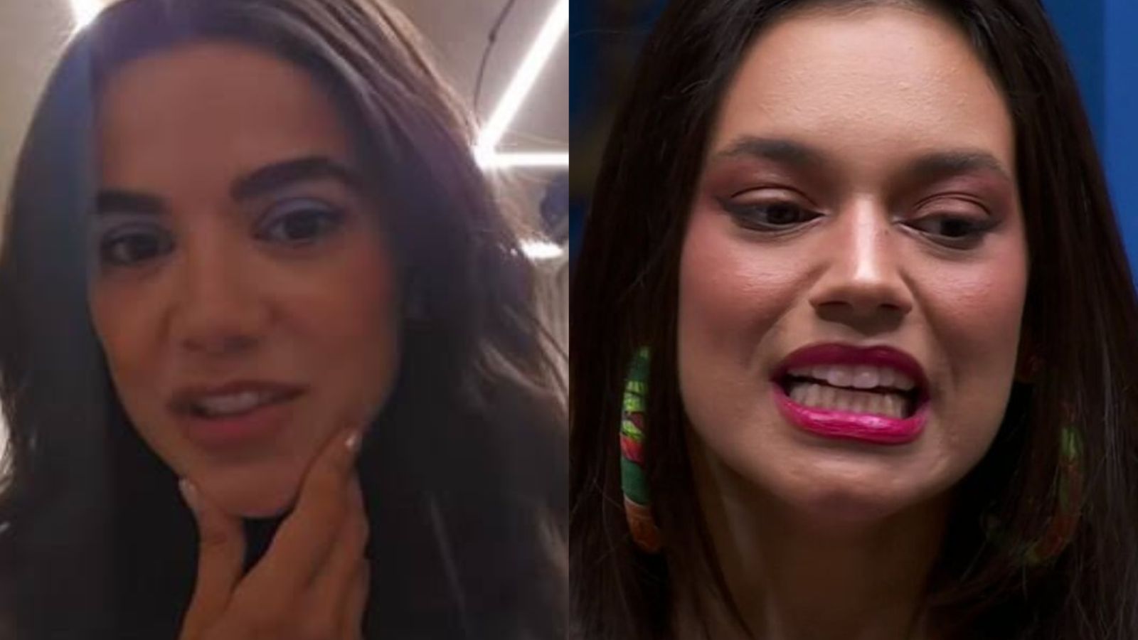 BBB 24: Manu Gavassi reage ao ser citada por Alane: ‘Estava com uma cara’