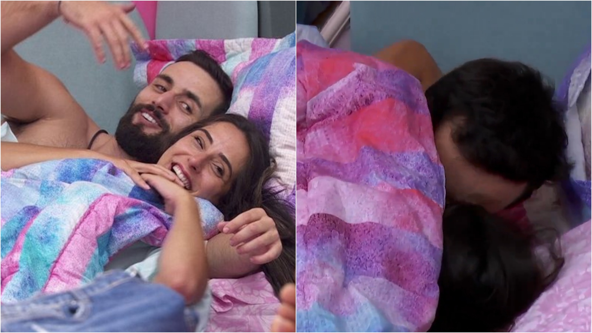 BBB 24: Matteus e Anny trocam beijos debaixo do edredom: “Finalmente!”