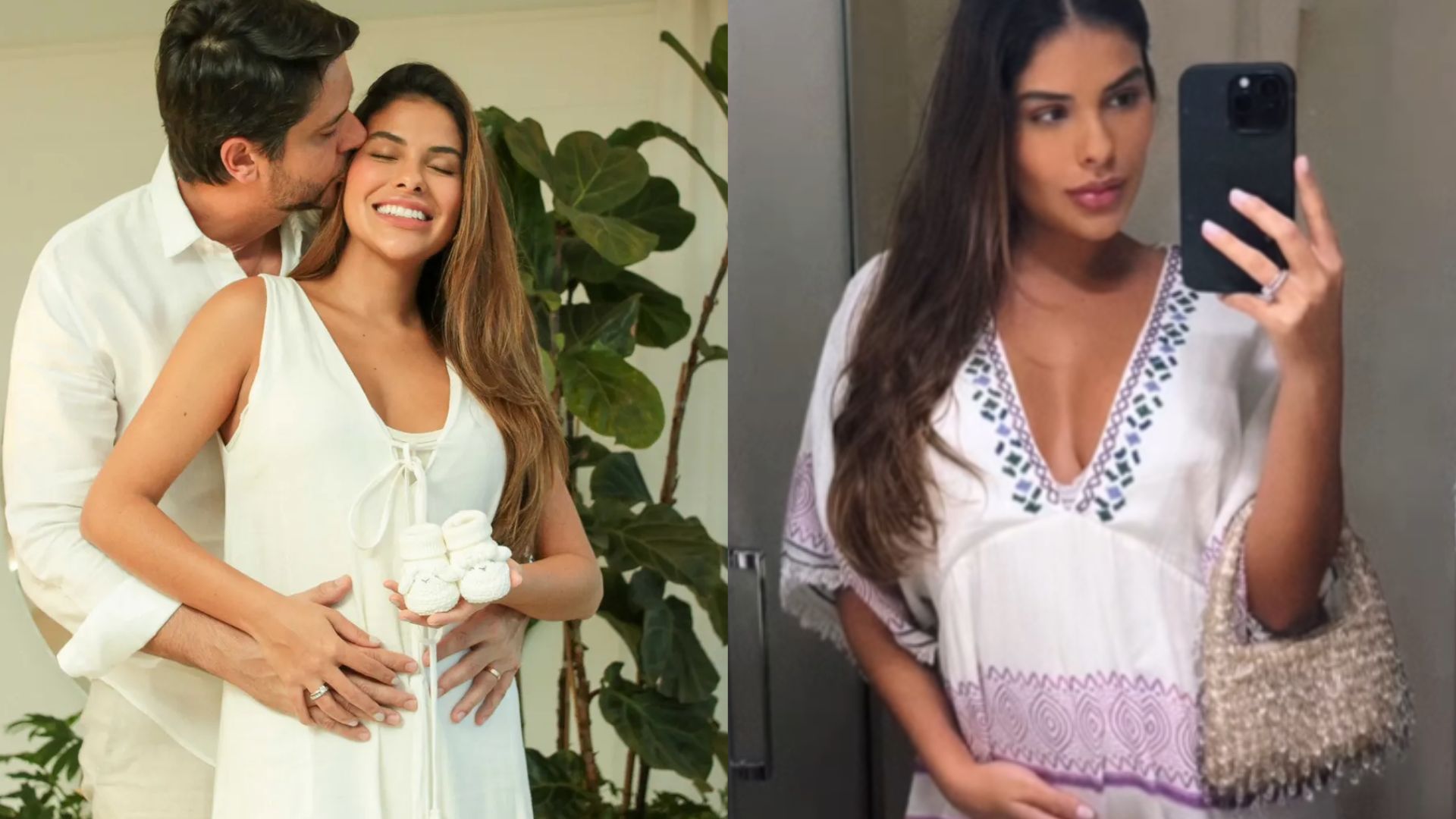 Grávida, Munik Nunes emociona ao mostrar ultrassom da filha: ‘Sonho’