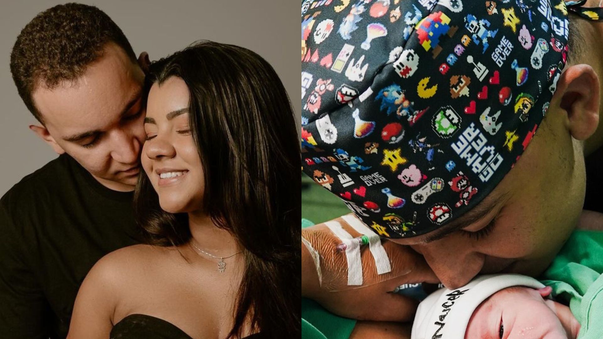 Nasceu! João Gomes e Ary Mirelle apresentam seu primeiro filho