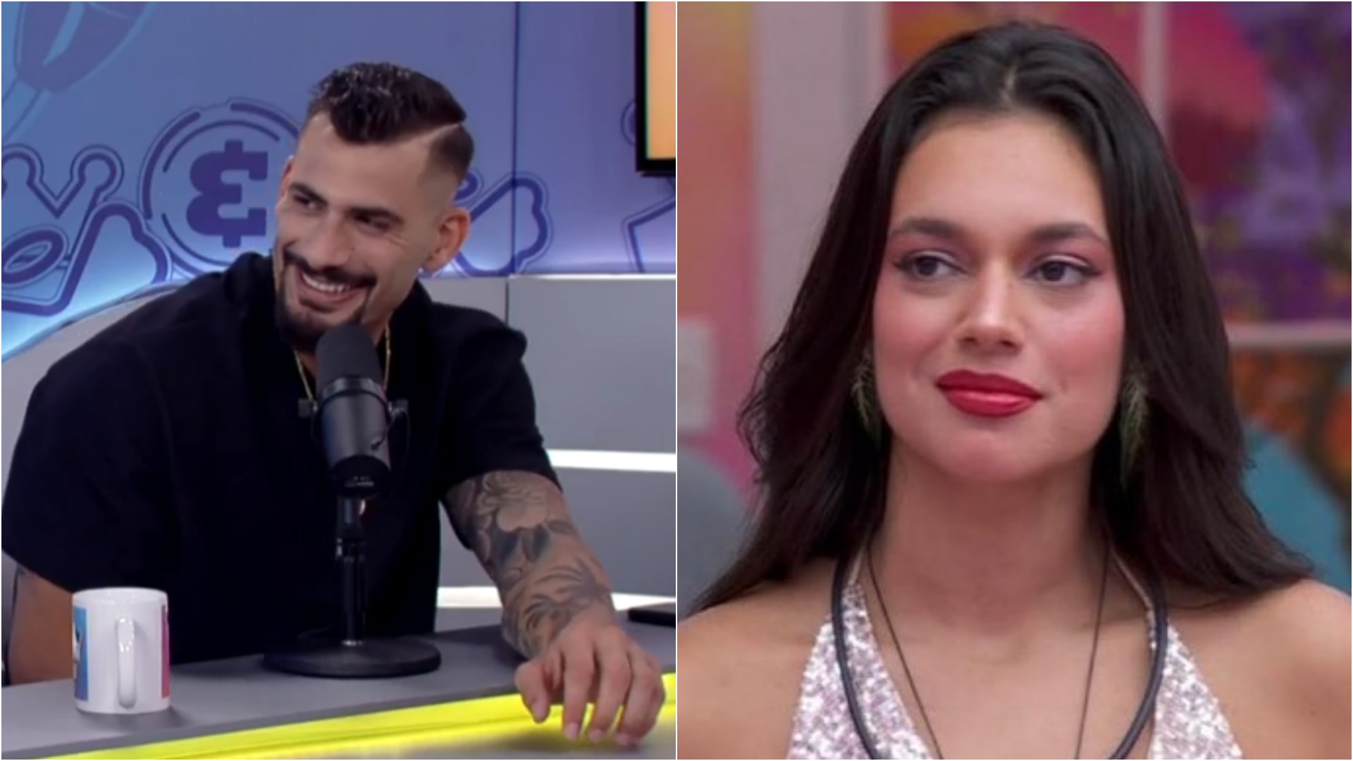 BBB 24: Nizam fala sobre possibilidade de romance com Alane fora da casa