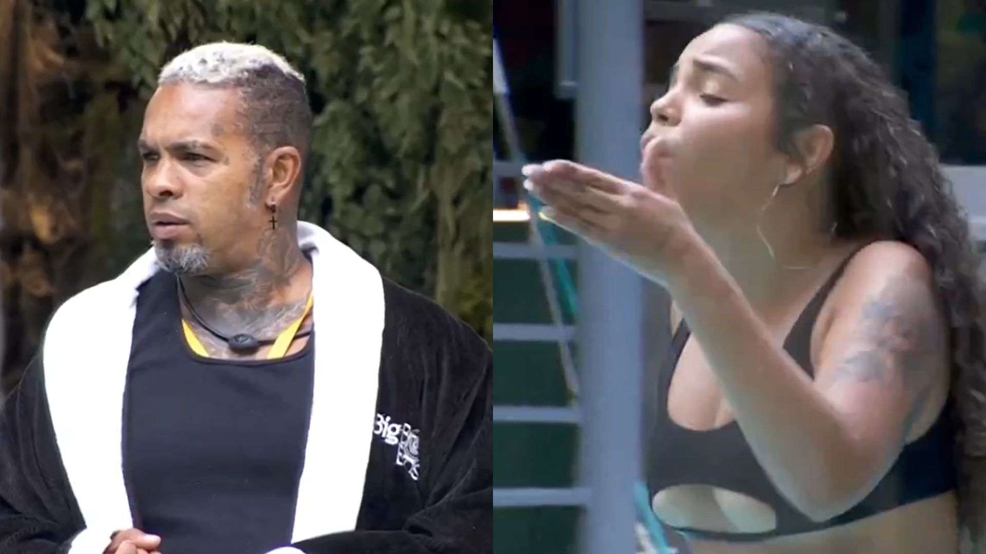 BBB 24: Pitel se revolta com troca de Rodriguinho: ‘Rúcula traz alegria?’
