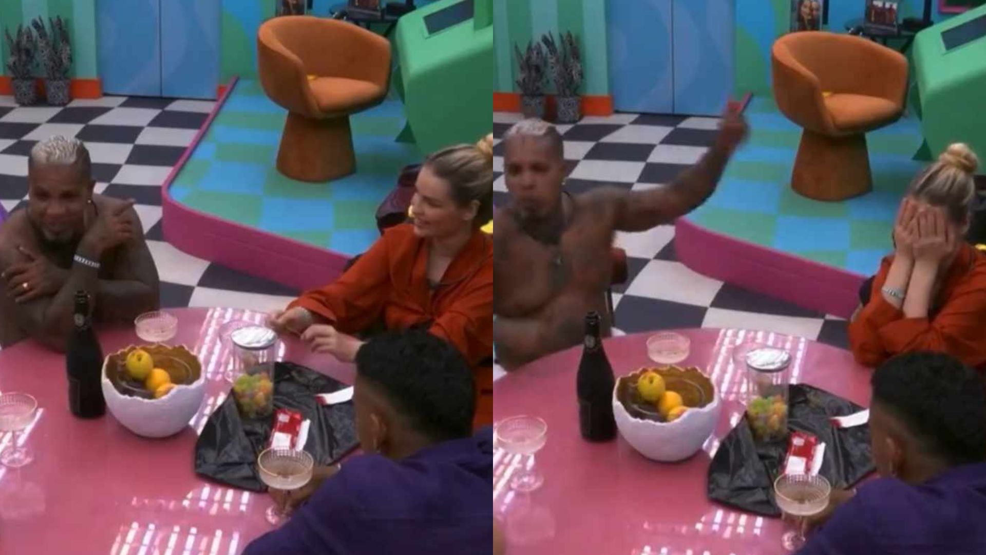 BBB 24: Yasmin Brunet fala sobre compulsão alimentar e Rodriguinho responde: ‘Vai sair rolando’