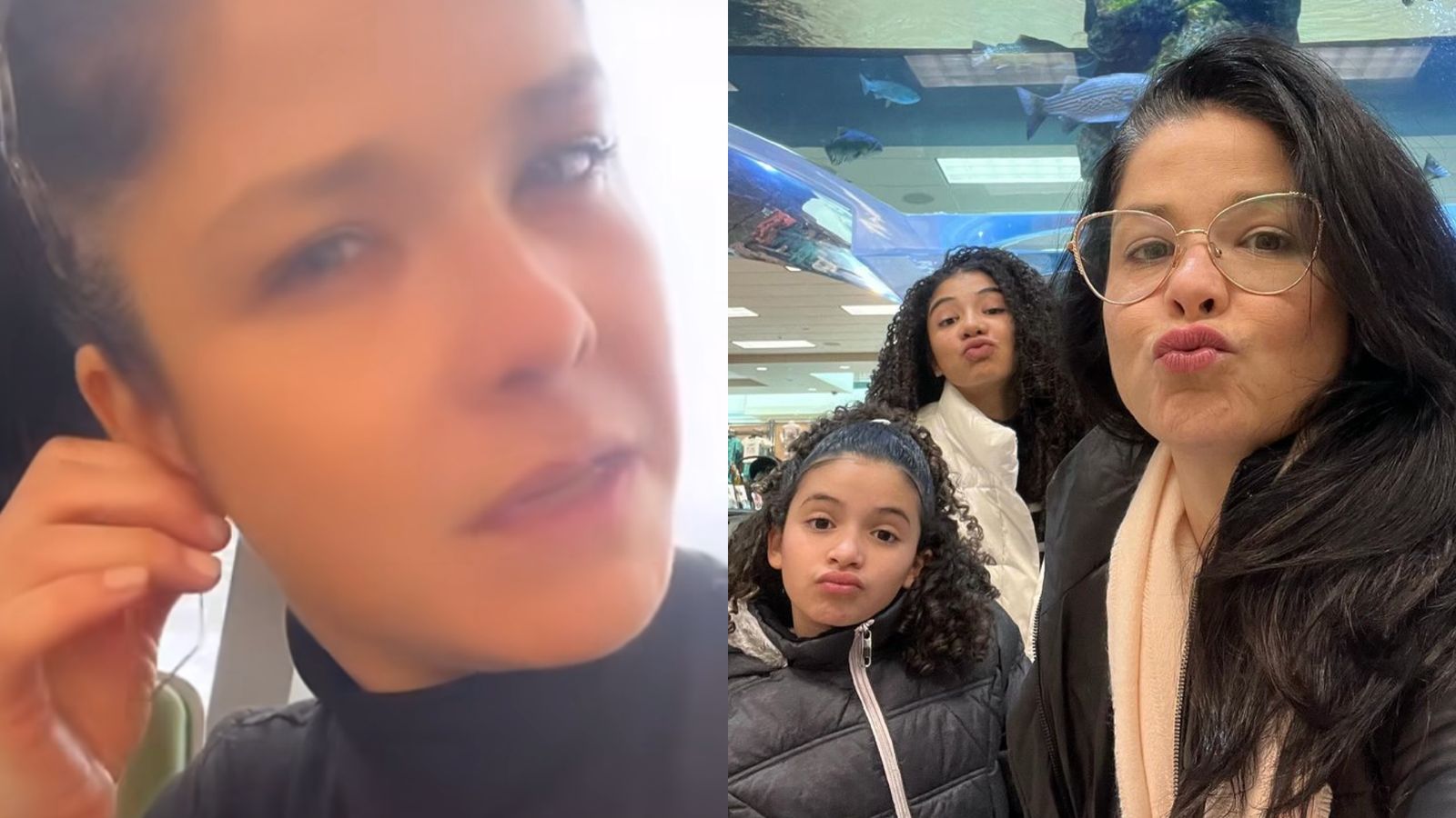 Samara Felippo sofre ao se despedir da filha nos EUA: ‘Quando quiser voltar’