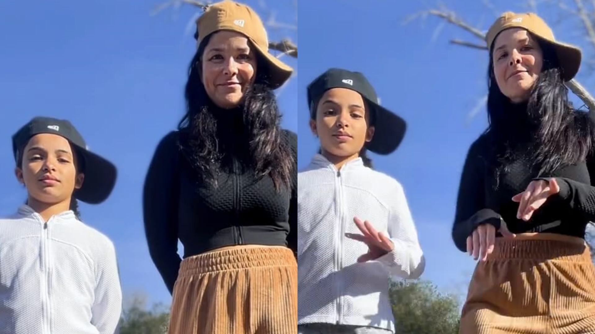 Samara Felippo ganha elogios ao dançar com a filha caçula