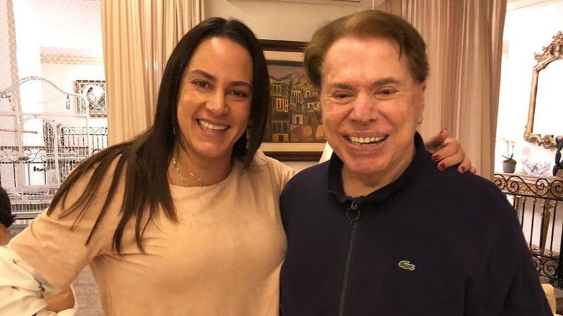 ‘Está melhor que todos nós’, diz Silvia Abravanel sobre saúde de Silvio Santos