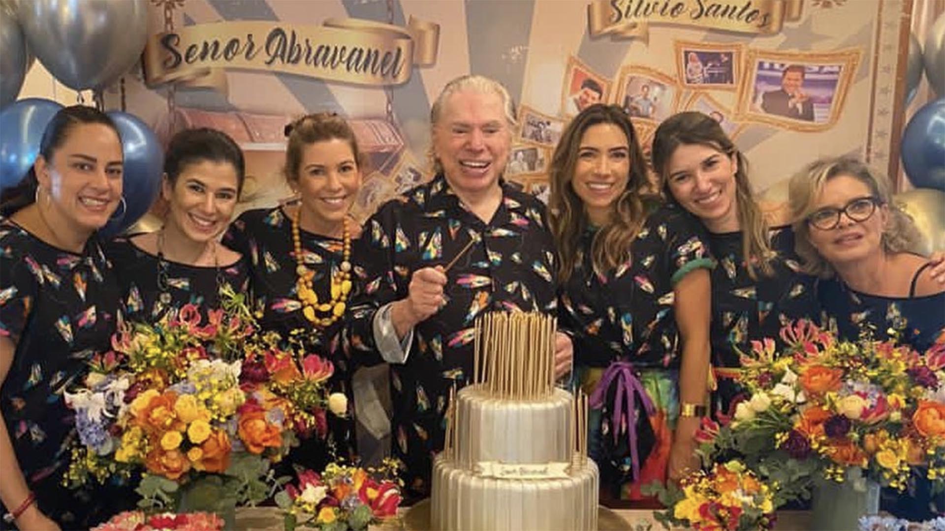 Quantos netos o Silvio Santos já tem? Ele acaba de ganhar mais um neto