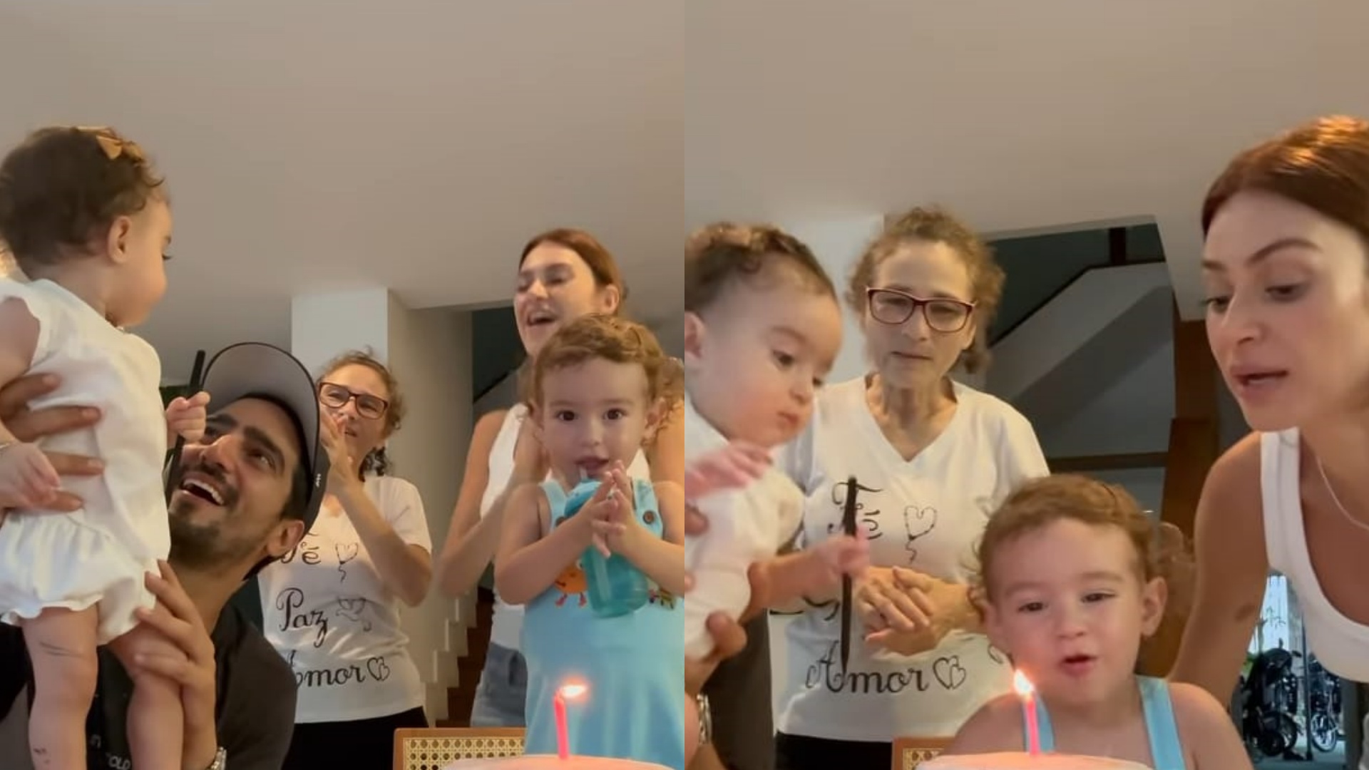 Com bolo diferentão, Thaila Ayala celebra mesversário da filha