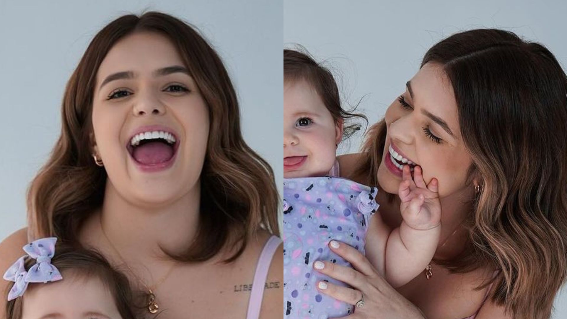 Viih Tube surpreende por semelhança com a filha, Lua Di Felice: “Minha cara”