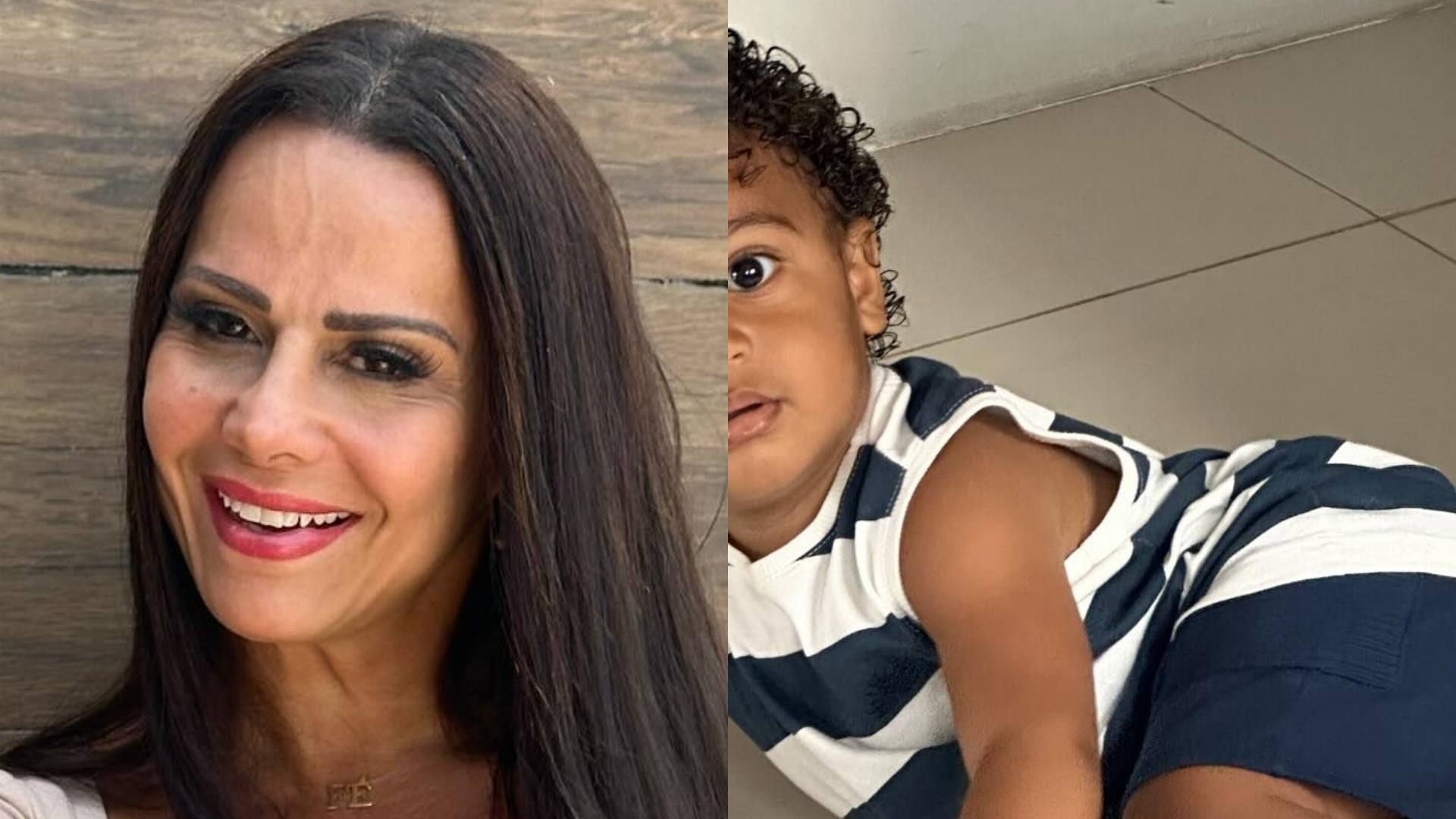 Viviane Araújo divide clique encantador do filho, Joaquim: “Amor”