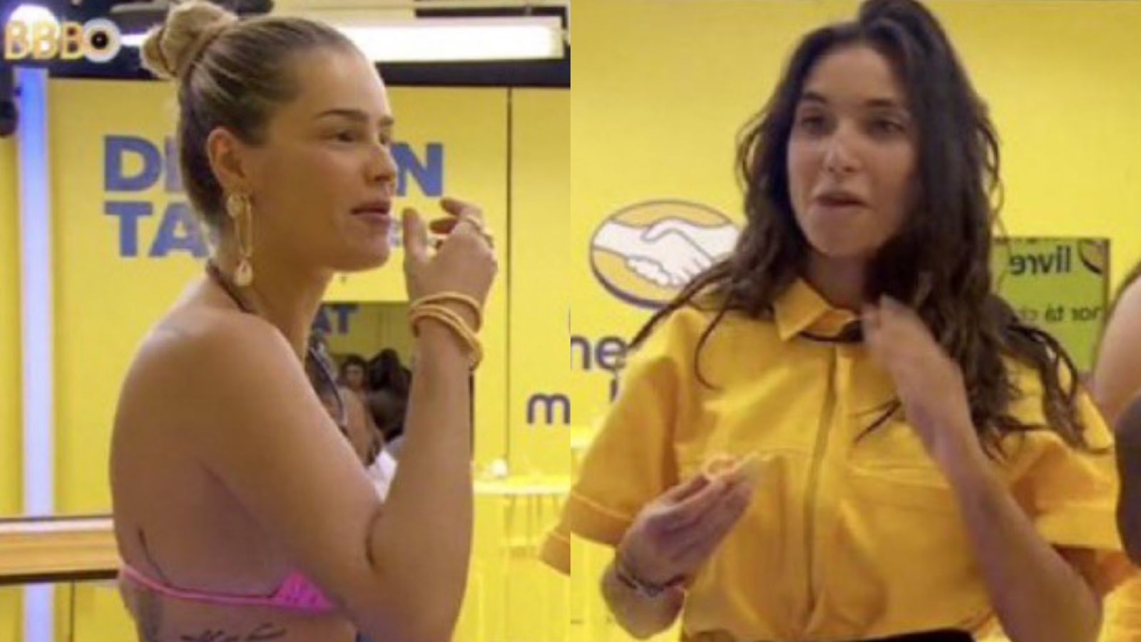 BBB 24: Yasmin Brunet perde a paciência e dá invertida em Vanessa Lopes: “Para”