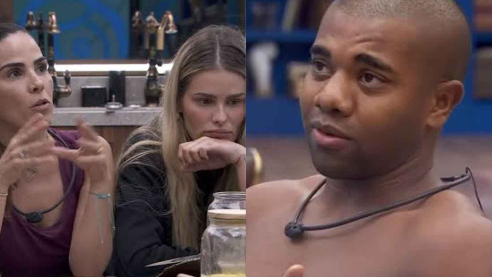 BBB 24: Yasmin e Wanessa são alvo de críticas ao tentarem tirar Davi de quarto