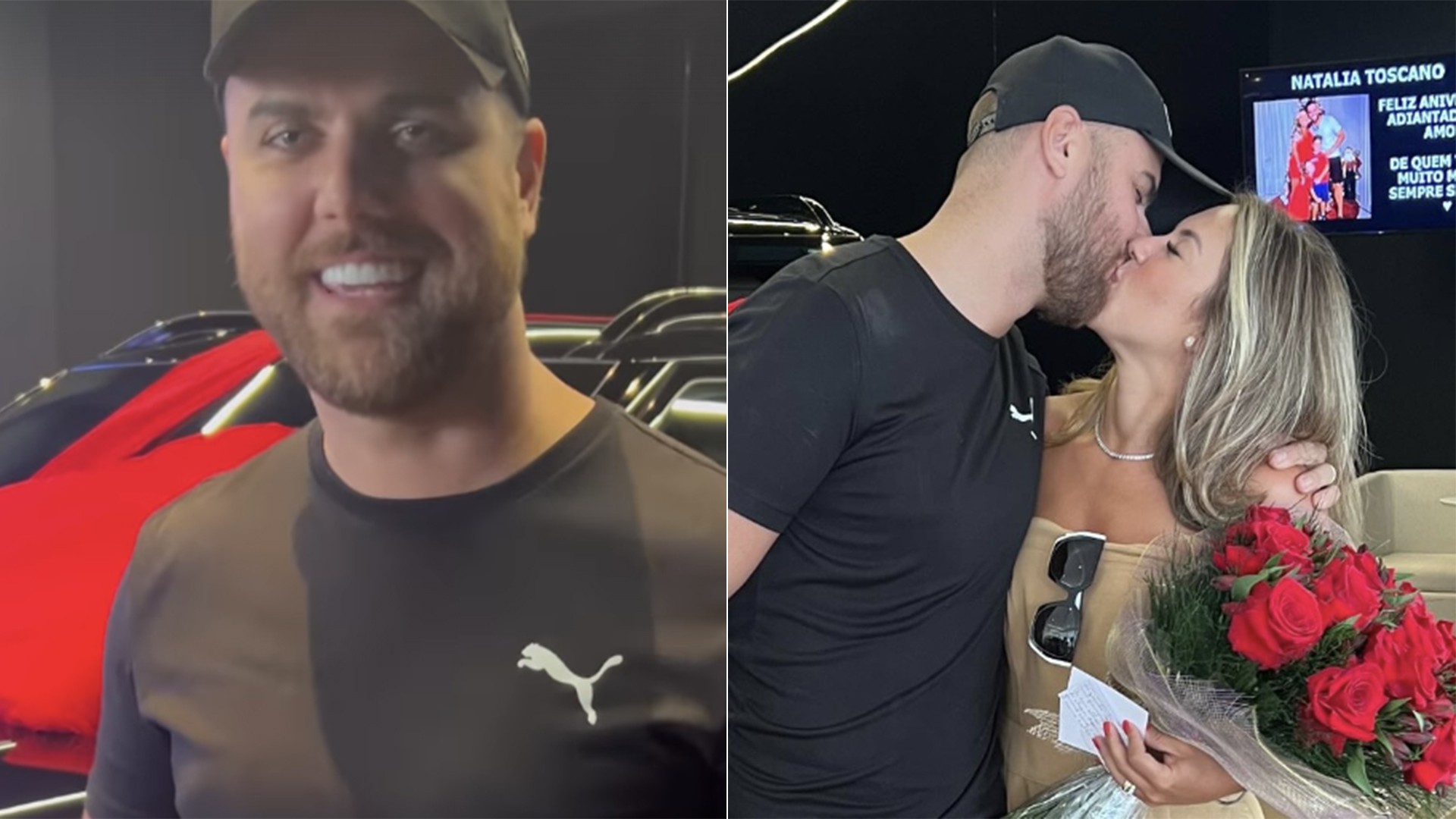 Zé Neto dá carro de luxo de aniversário para a esposa, Natália Toscano