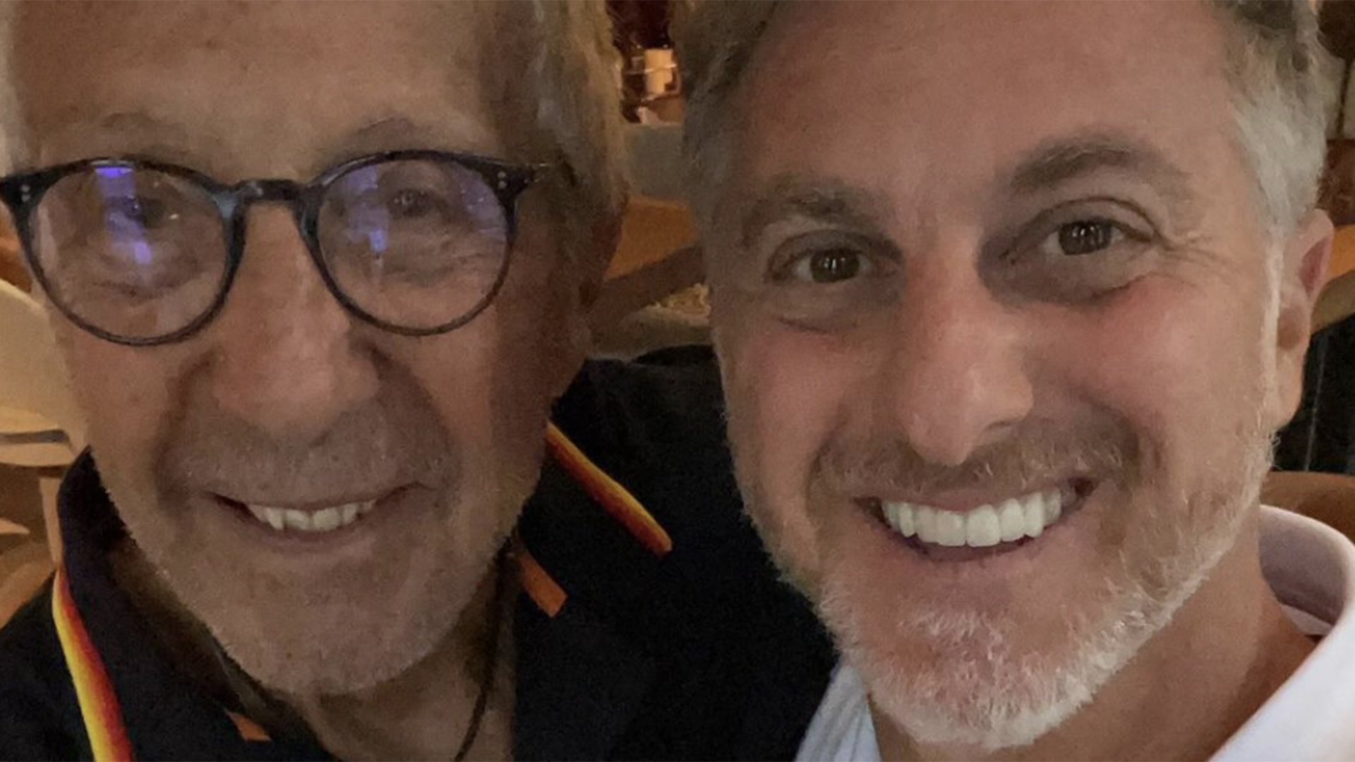 Luciano Huck comove com homenagem para Abilio Diniz: ‘Apaixonado pela vida’