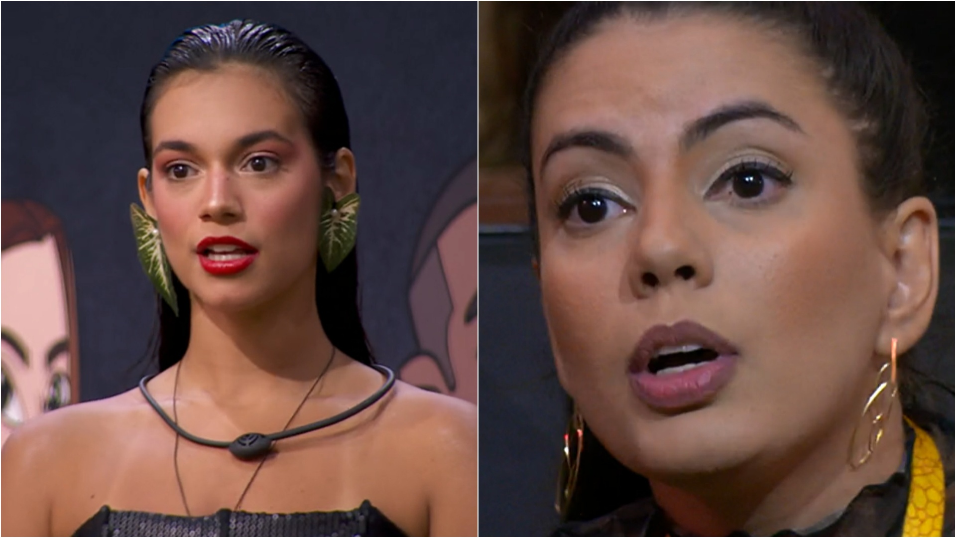 BBB 24: Alane e Fernanda batem boca ao vivo: “Não vou deitar para você!”