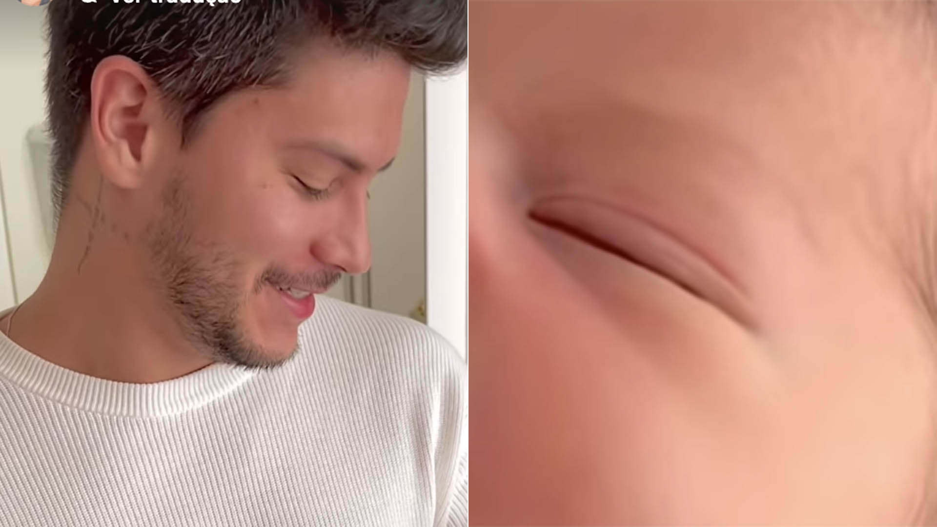 Filho de Arthur Aguiar esbanja fofura em nova aparição na web
