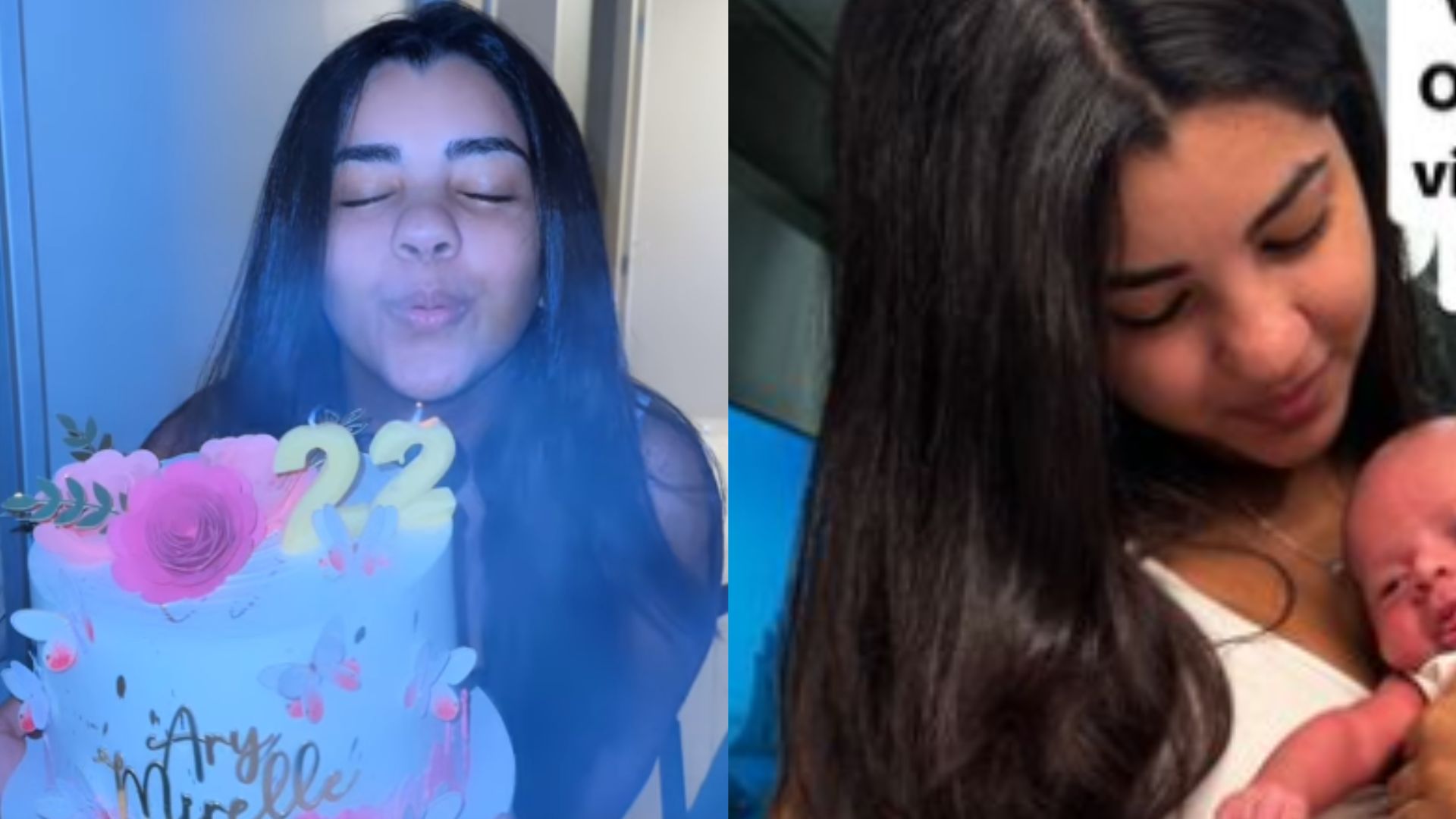 Ary Mirelle celebra primeiro aniversário ao lado do filho: ‘Maior presente’