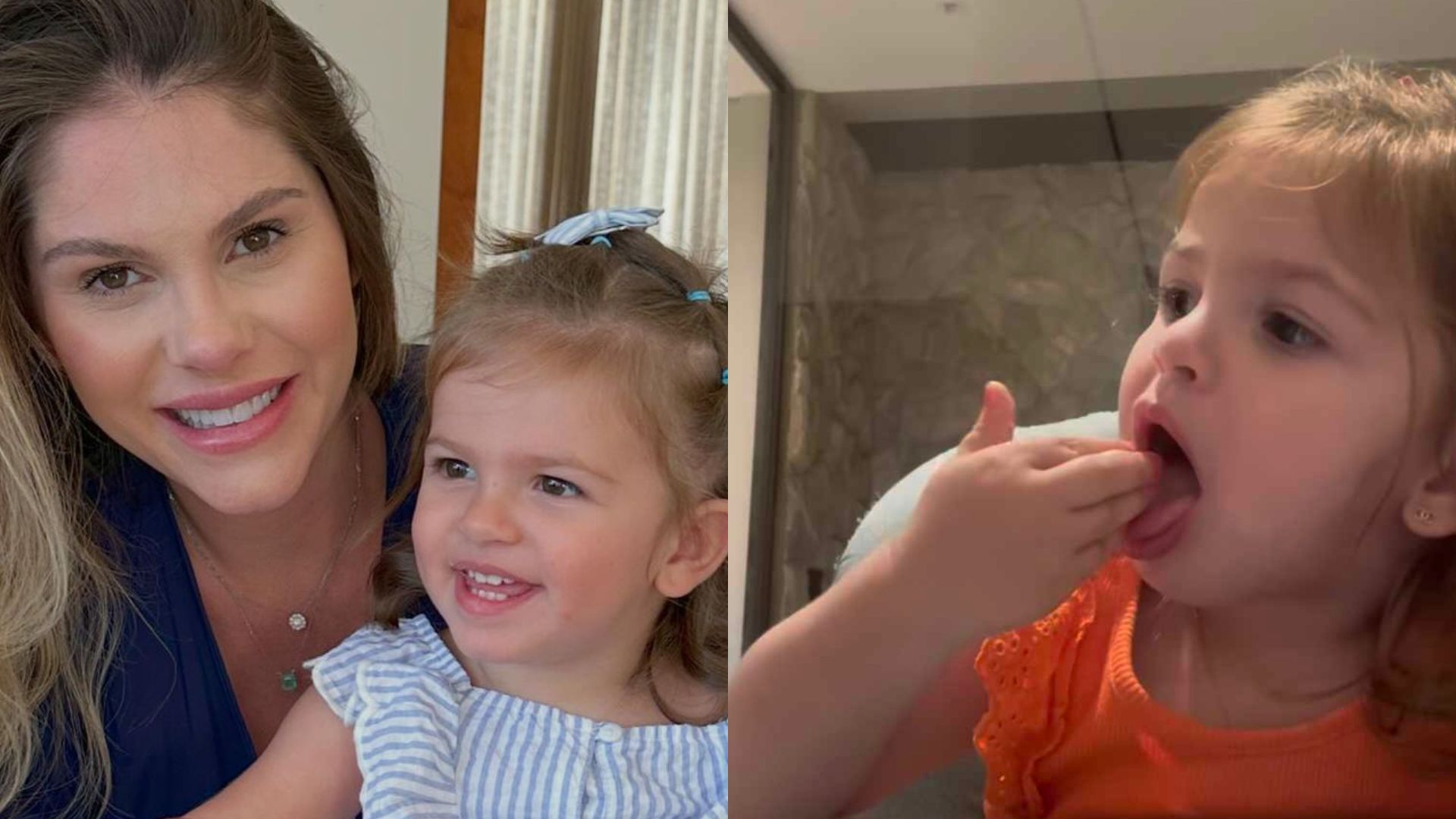 Bárbara Evans estoura fofurômetro com novo vídeo da filha: “Quem aguenta?”