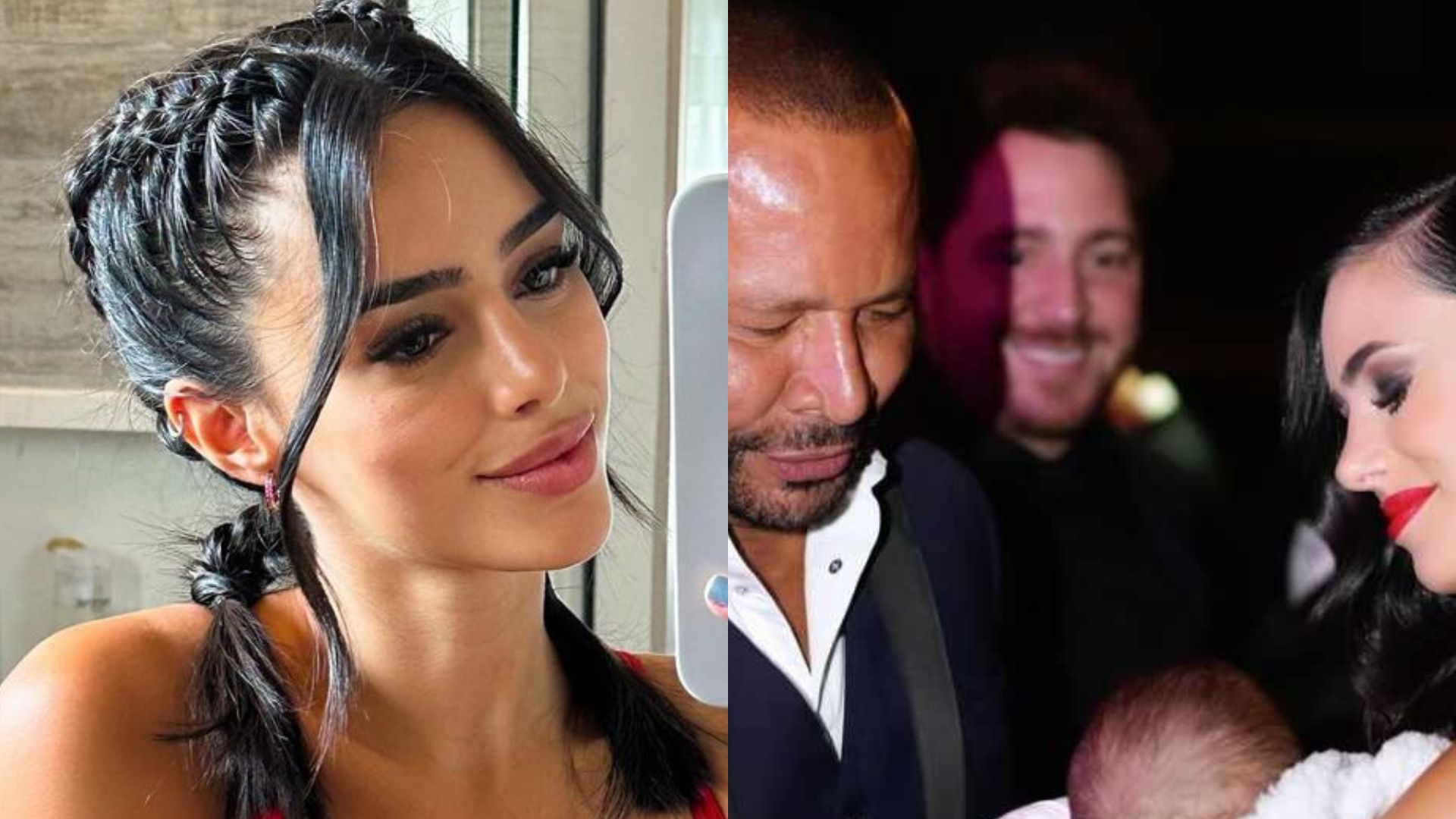 Com Mavie, Bruna Biancardi celebra aniversário de ex-sogro, Neymar Pai