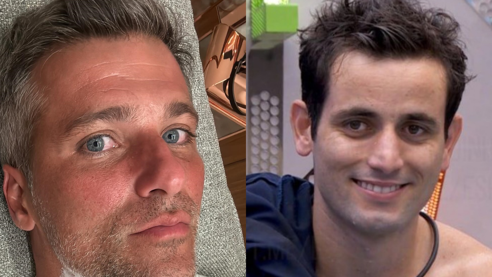 Bruno Gagliasso se compara a Matteus, do BBB 24, ao tirar a barba: “Te entendo”