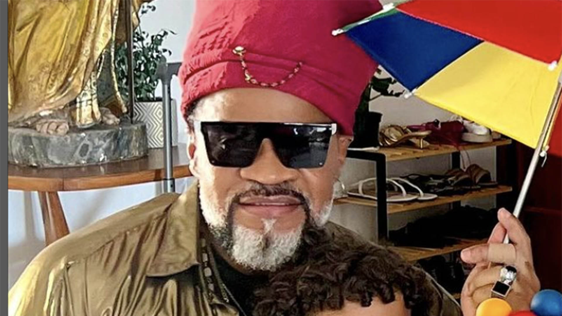 Carlinhos Brown exibe fotos inéditas do filho de 5 anos: ‘Feliz aniversário’