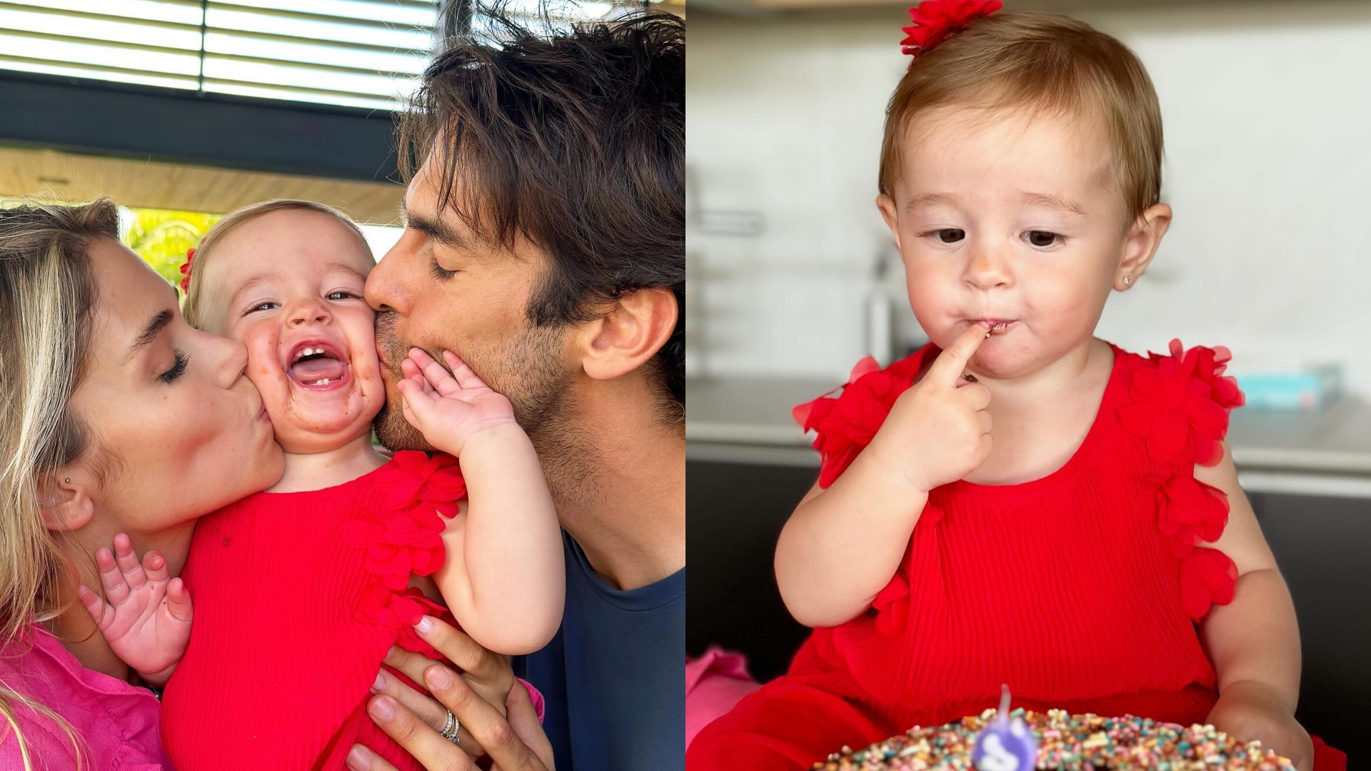 Carol Dias e Kaká comemoram aniversário da filha caçula com festa intimista