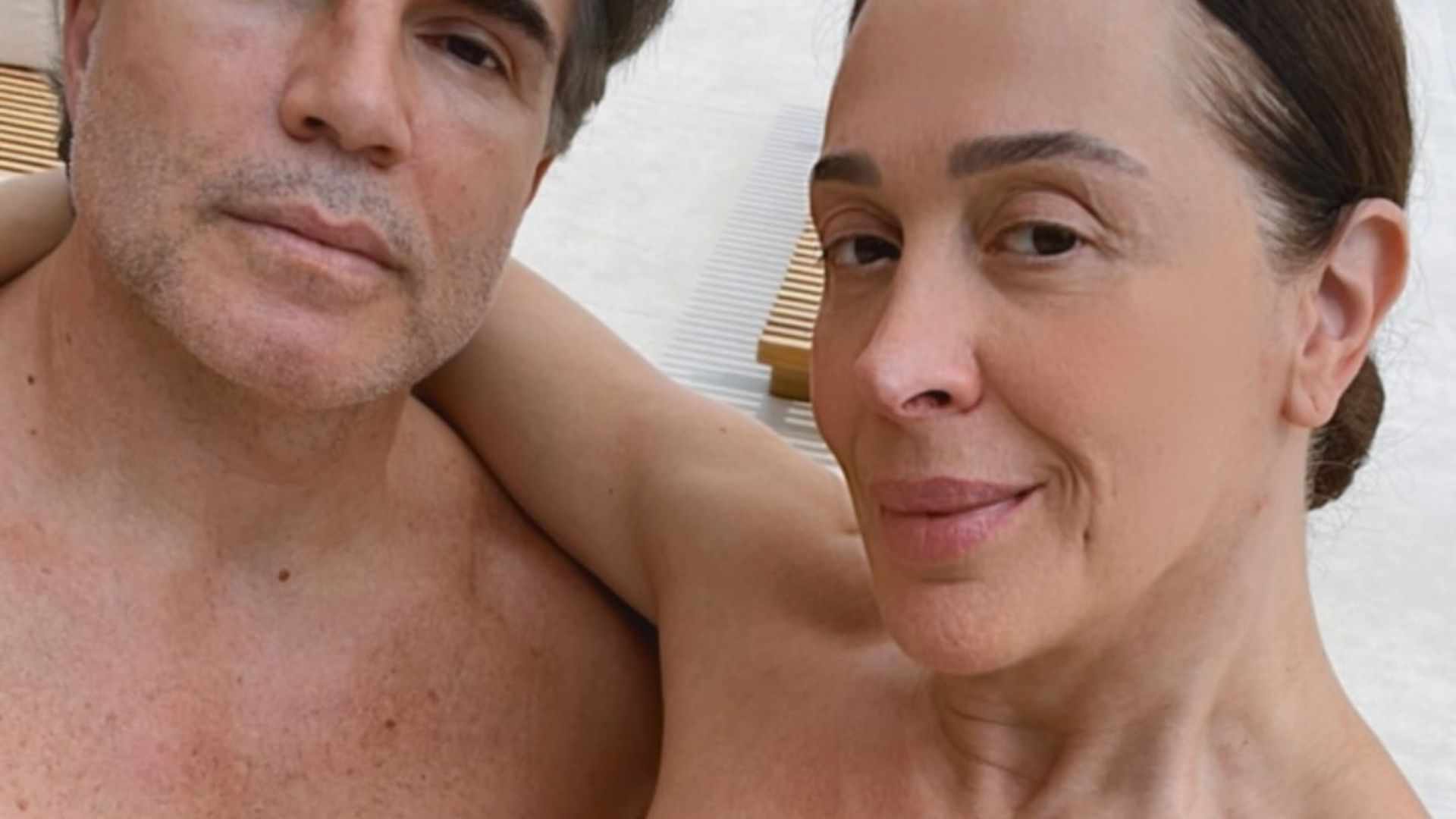 Após um ano do nascimento do filho, Claudia Raia exibe barriga negativa