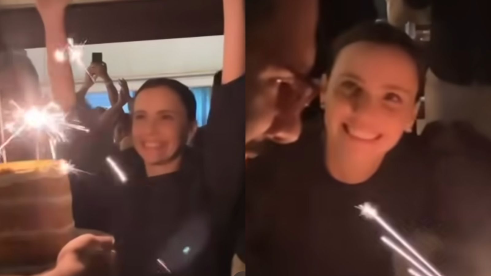 Débora Falabella dispensa ostentação e comemora aniversário em festa discreta