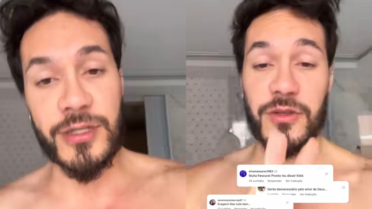 Eliezer rebate críticas sobre exagero na festa de um ano da Lua Di Felice