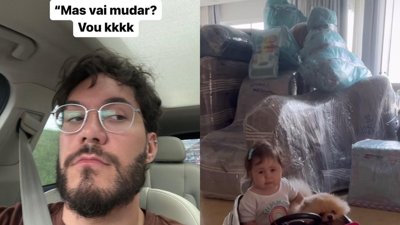 Eliezer e Viih Tube começam mudança para nova mansão