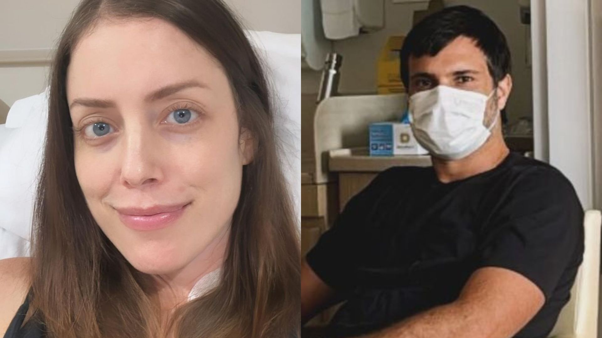 Internada, Fabiana Justus agradece o apoio do marido: “Amor é isso”